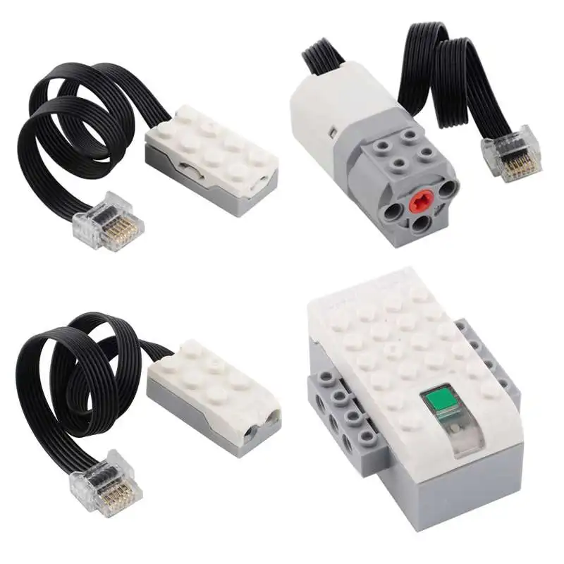 DIY Programming Robot Electronic Bricks Kit - High-Tech Educational Building Blocks Gift Set