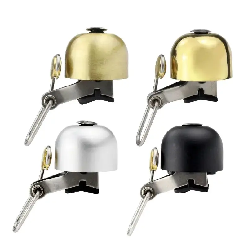 MTB Bicycle Bell Handlebar Ring Horn Retro Classical Steel Copper Clear Loud Sound Safety Cycling Warning Alarm