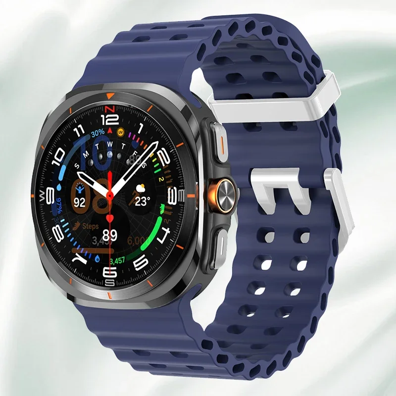 NO Gaps Sports Silicone Strap - Marine Band Bracelet