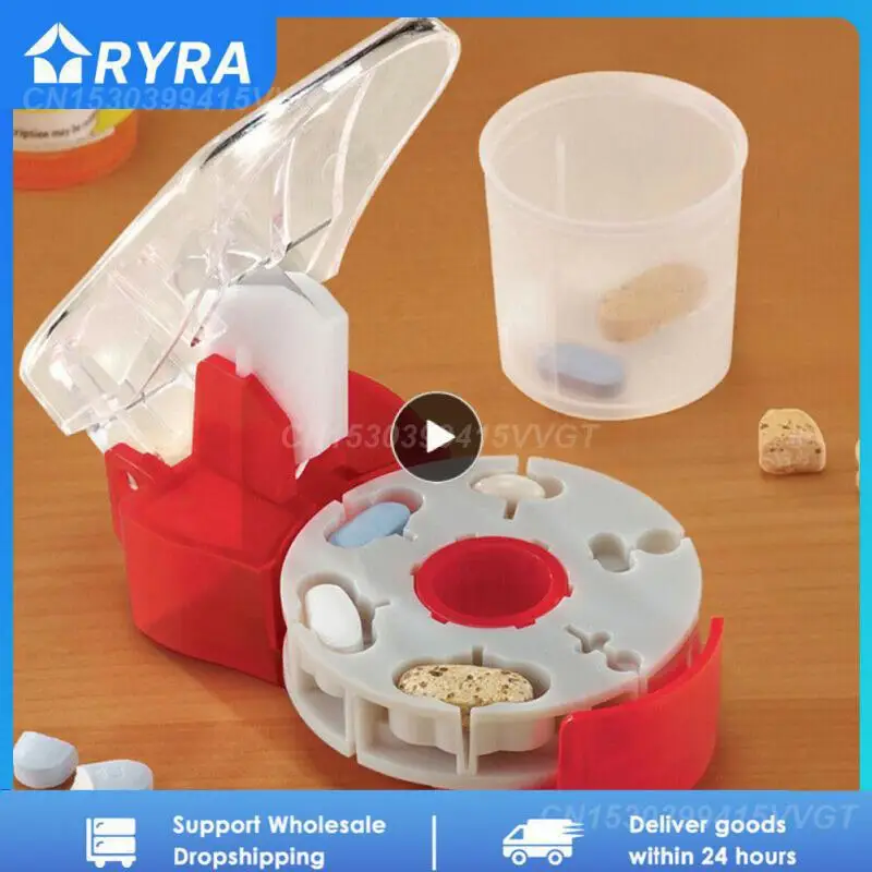 

Коробка для резака для таблеток коробка для таблеток Полезная шлифовальная машина держатель для таблеток резак для таблеток Разделитель коробка для таблеток