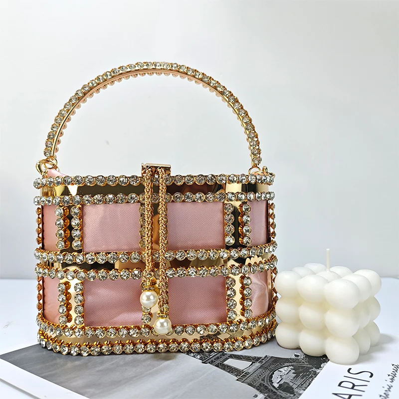 Rhinestone Evening Bag Luxury Designer Handbag for Women