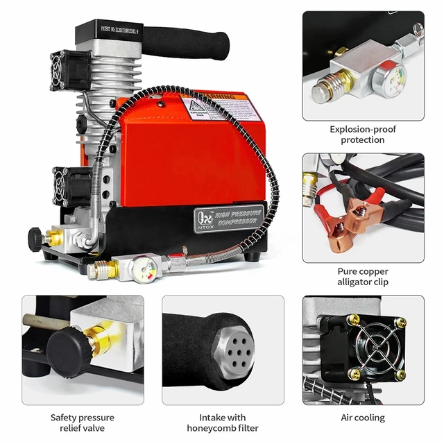 Texas GX CS3-I Portable PCP Air Compressor