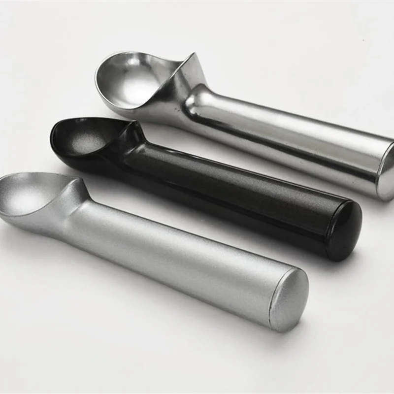 Ice Cream Scoop Ice Cream Bowl Spoon Set Stainless Steel Aluminum Alloy Non-stick Anti-freeze