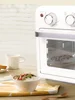 Household Mini Oven 1200W Multifunctional Intelligent Timing Temperature Control Visible Air Fryer Electric Oven Oilless Cooker 6
