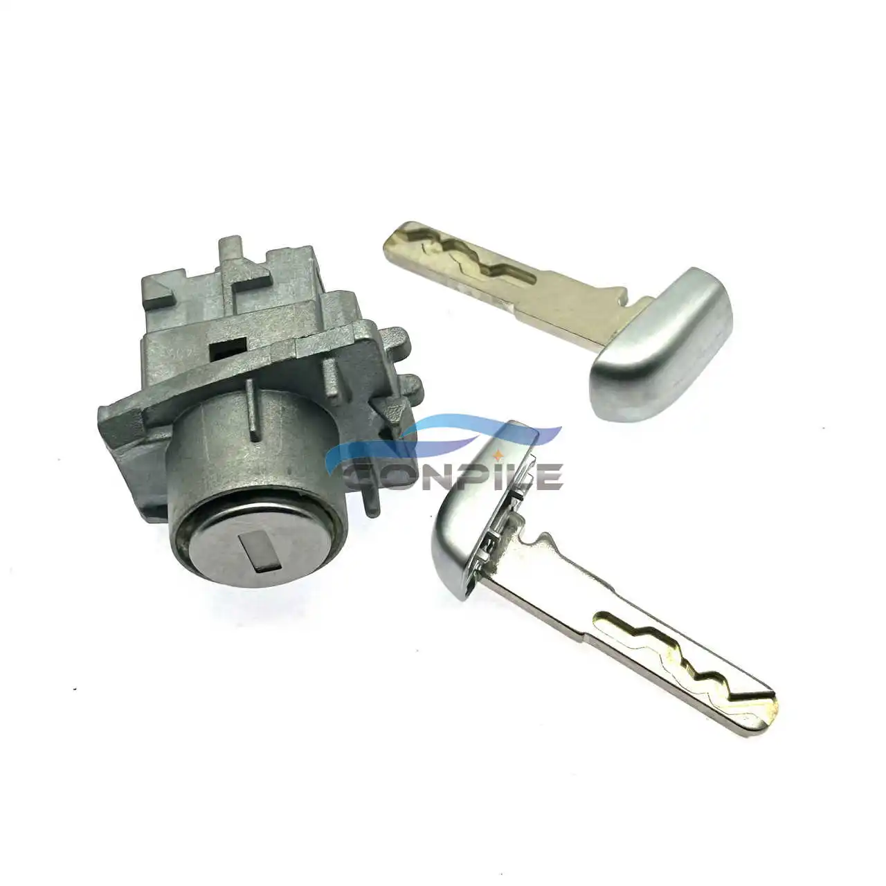 for Jeep compass Left Front Door Lock Cylinder Full Car Lock Cylinder With  Key Blank Original 155250107 - AliExpress
