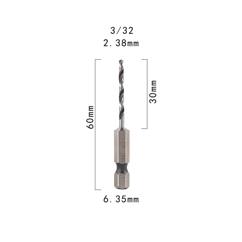 5/16 HSS 135° Split Point Black and Gold Finish ORMADUS® Jobber