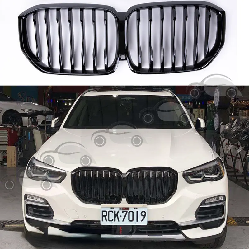 

Upgrade M Performance Front Kidney Grill Racing Grills For BMW G05 X5 xDrive 30i 35d 40i M50i Single Double Line Grille 2019+ON