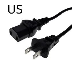 Universal 2 - Prong to IEC320 C17 Power Adapter Cord (US)