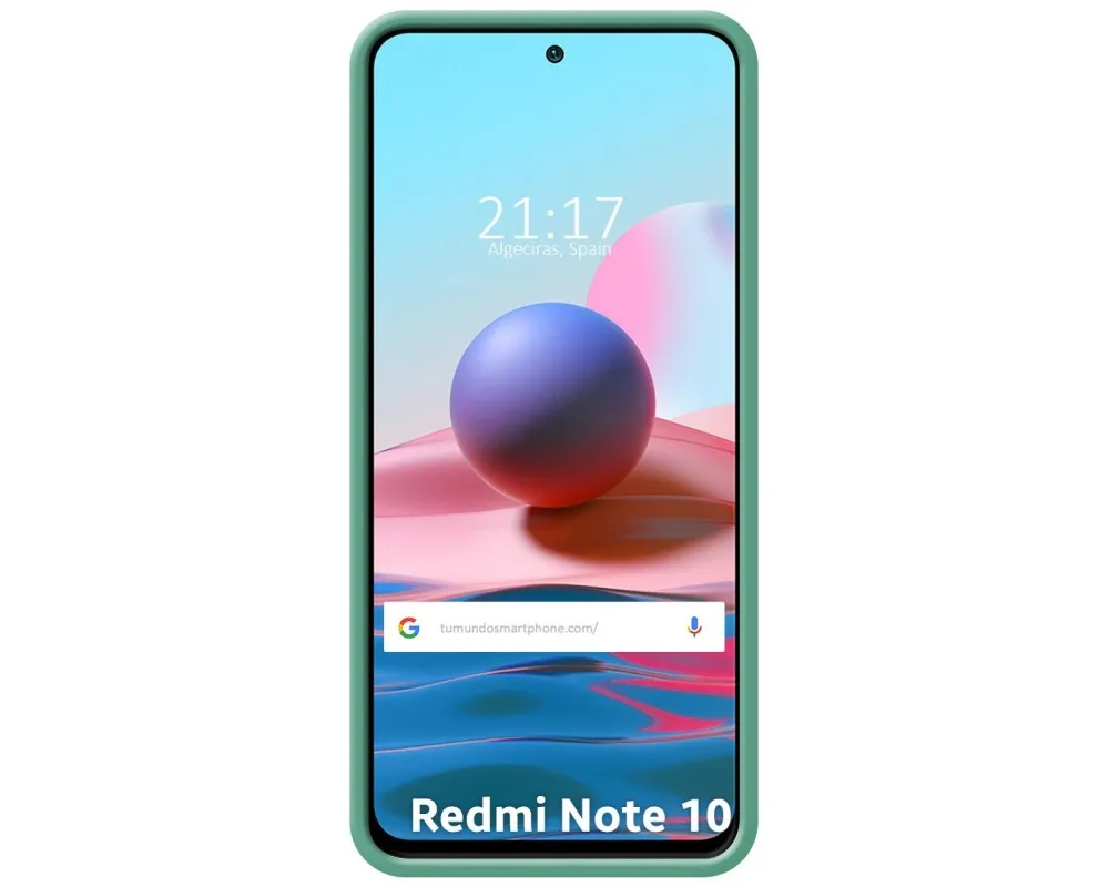 Funda Silicona Líquida Ultra Suave Xiaomi Redmi Note 10 Pro Color Verde con  Ofertas en Carrefour