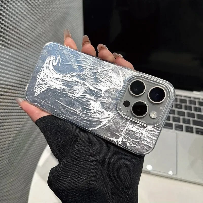 Gothic Style Sculpture Phone Case - Artistic Protective Cover