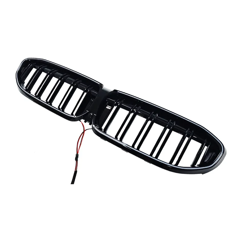 BMW G20 3 시리즈 320i 325i 330i M340i 2019 2020 2021 2022용 LED 포함 프론트 범퍼 그릴, 프론트 레이싱 그릴 바디 키트 튜닝