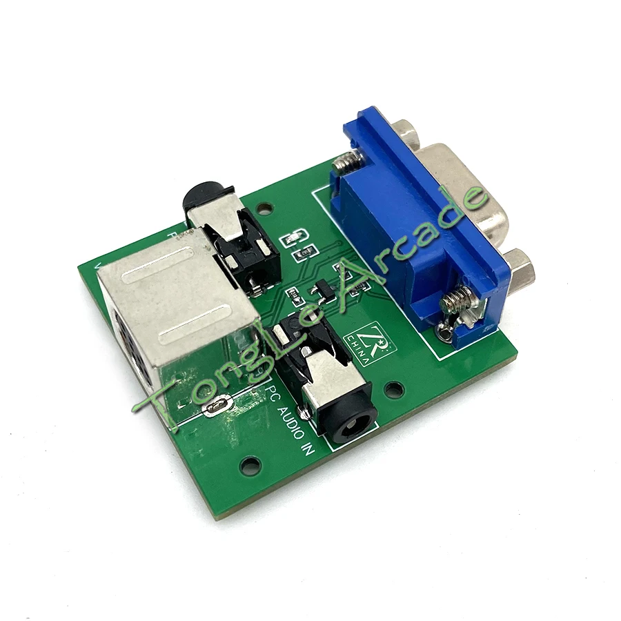 VGA / DVI to RGBS MD2 남성에서 여성으로 비디오 변환기, 아케이드 MAME용 DVI 24 + 5 to MD 어댑터, 게임 콘솔, 추가 전원 필요 없음