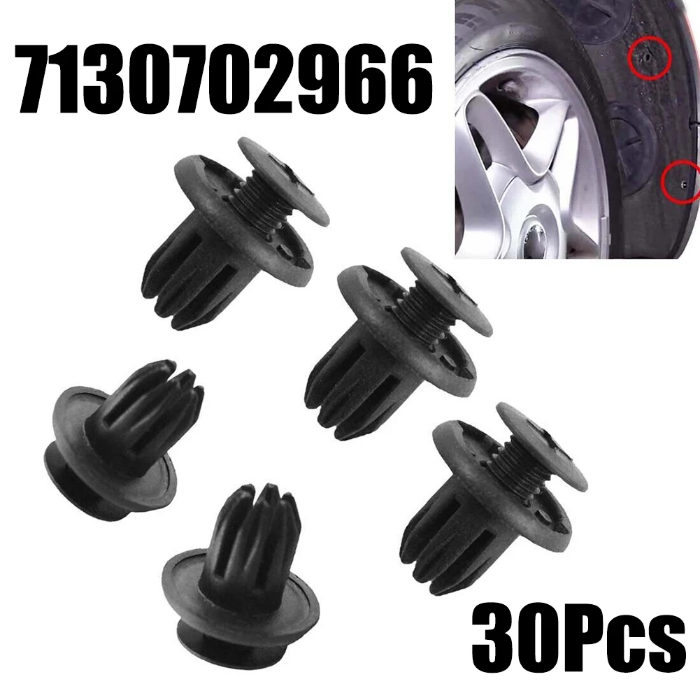 

30Pcs Inner Wheel Arch Pad Splash Mudguard Bumper Screw Buckle Clips For BMW E81 E82 E83 F45 Black Accessories 7130702966