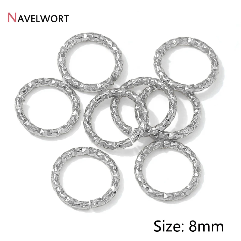 20/40 Stück 14K vergoldetes Messing Metall Twisted Open Jump Rings Verbindungsringe Spaltringe für DIY Schmuckherstellung Zubehör – Detail 24