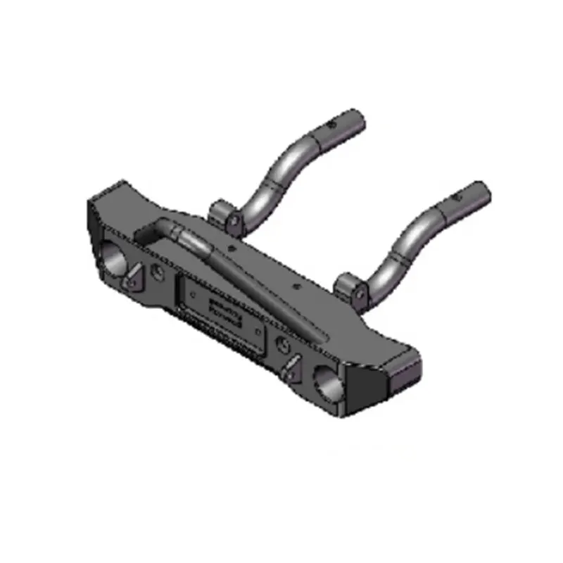 

RGT RC ЗАПАСНЫЕ ЧАСТИ R86258 передний бампер/R86259 бампер крепления для масштаба 1/10 4wd гусеничный EX18100