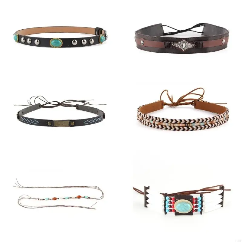 Cowboy Hat Band DIY Native American Hat Band Western Belt Studded Western Beaded band Mexican