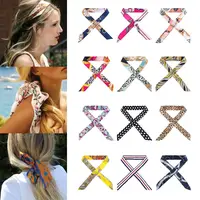 Fashion Wrist/Waistband Hairband Neck Scarf Decor Ribbon Scarf Handbag Handle Ribbon Small Silk Scarf 1