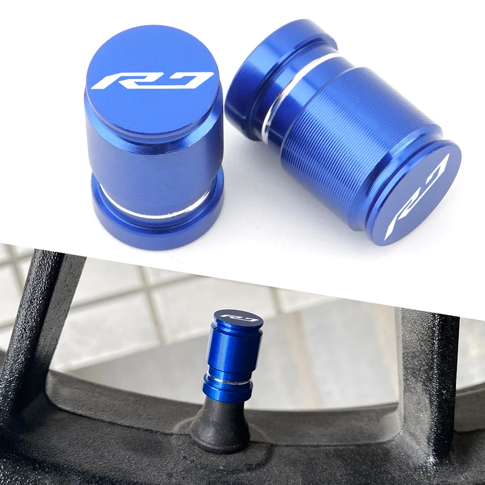 

For Yamaha YZFR7 YZF R7 YZF-R7 2021 2022 2023- New High Quality Motorcycle Accessories Tire Valve Air Port Stem Cover Cap Plug