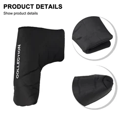 Headcover Golf Club Head Cover Golf Accessories Replacement 1 Pc Nylon Cloth Protective Putter Scratch-resistant