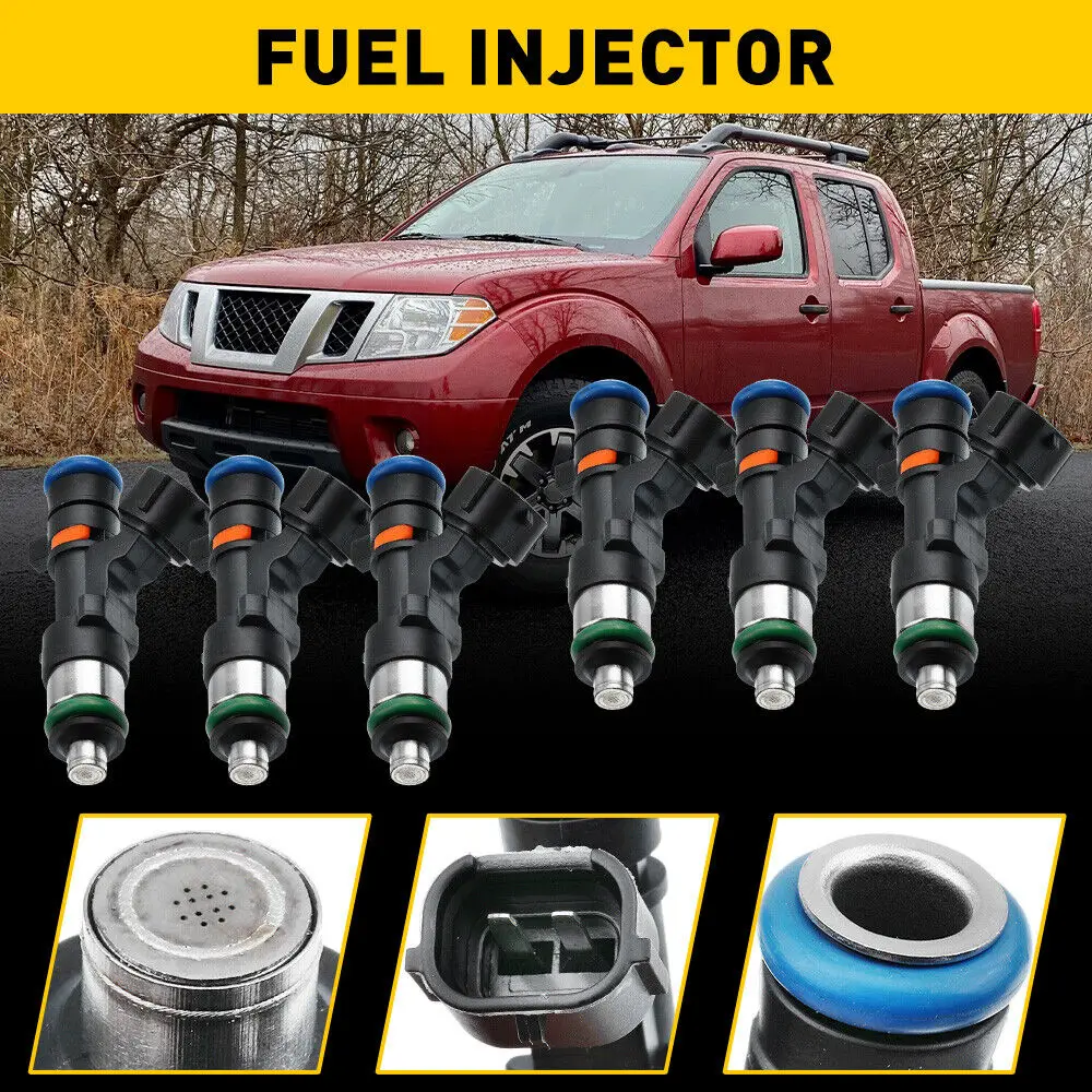 

6X топливные пограничные инжекторы NISSAN XTERRA PATHFINDER 4 V6 280158007
