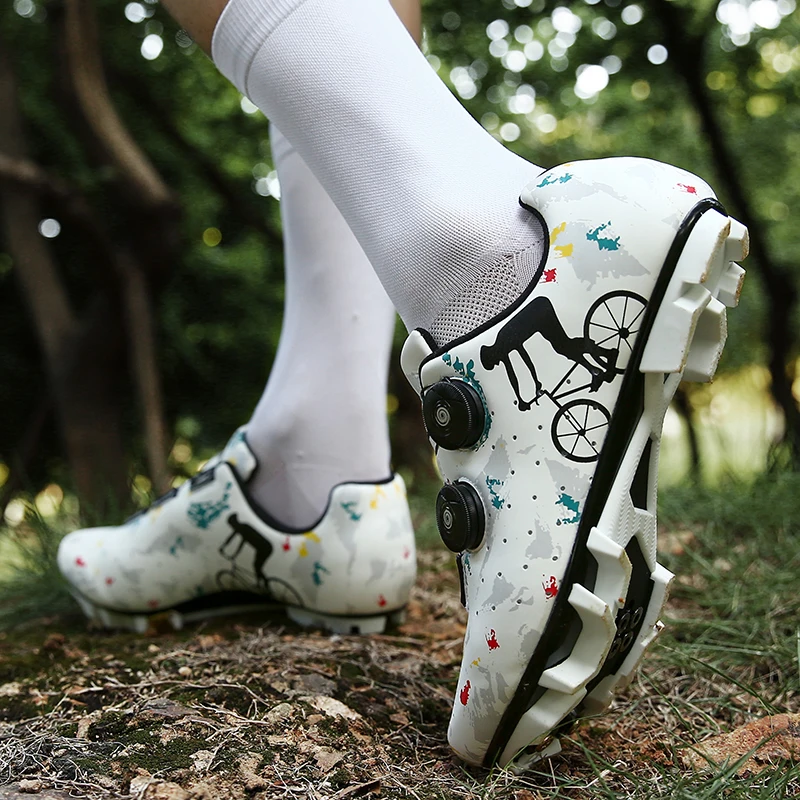 Hand Painted Cycling Shoes Custom LIANYI New Road Cycling