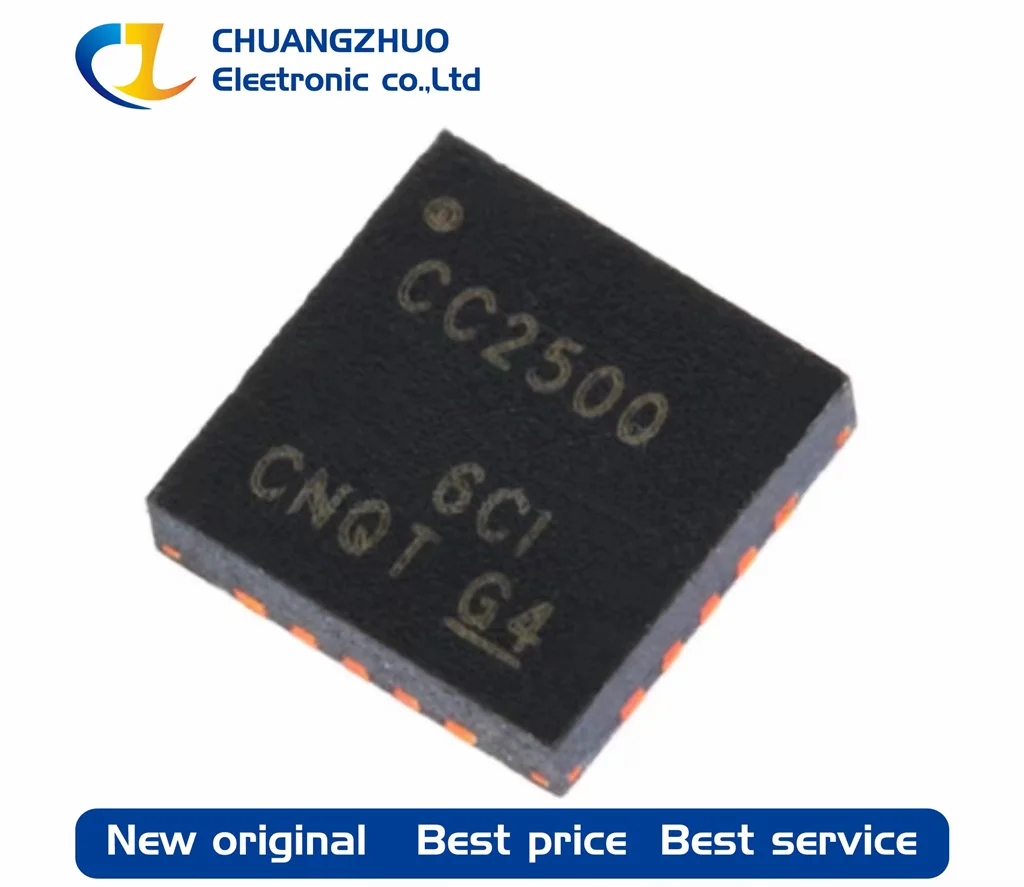 

1Pcs New original CC2500RGPR CC2500 QFN-20-EP(4x4) RF Transceiver ICs