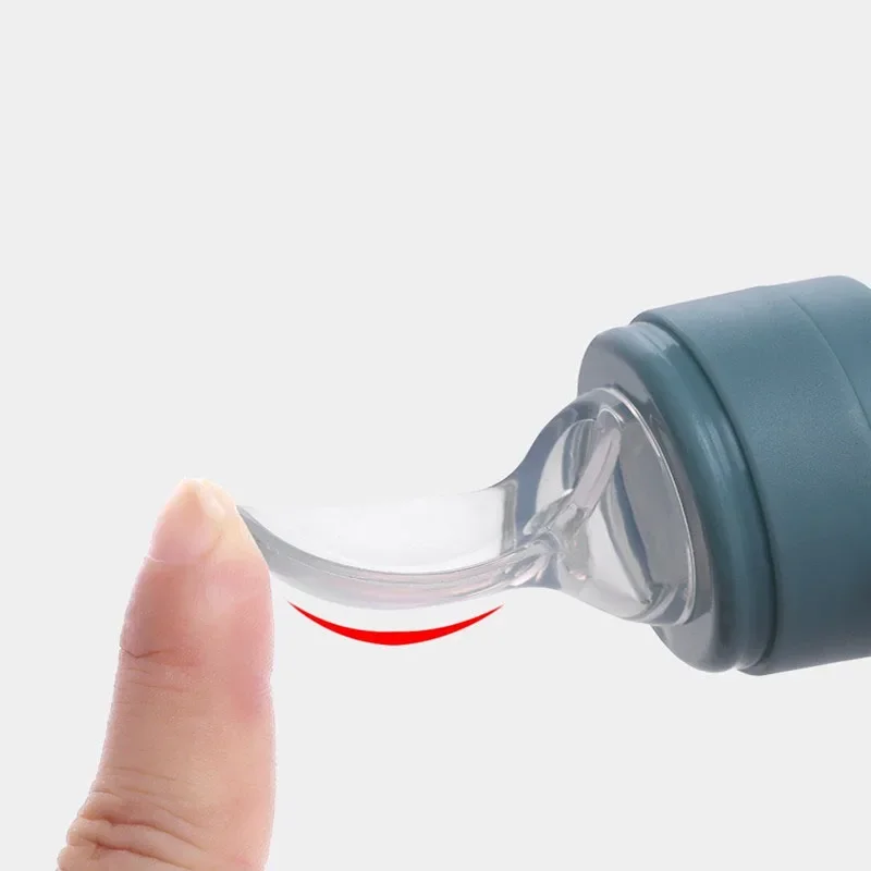 Baby Spoon Bottle Feeder Dropper Silicone Spoons for Feeding Medicine Kids Toddler Cutlery Utensils Baby Items 5