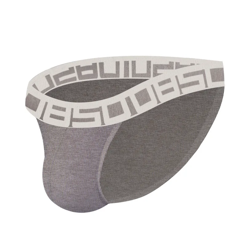 

0850 Men's Triangle Pants High Fork Sexy Tee Running Sports Fitness Youth Low Waist Men's Underwear BS3125