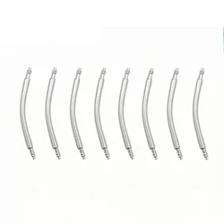 10PCS Stainless Steel Curved Spring Bar Watch Strap Link Pins - Versatile Width 16mm-24mm for 23mm (Dia 1.8mm)