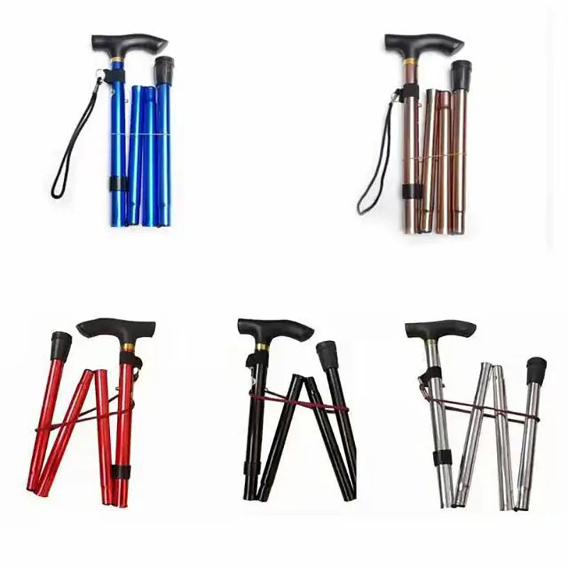 Outdoor Mountaineering Trekking Folding Trekking Pole 3