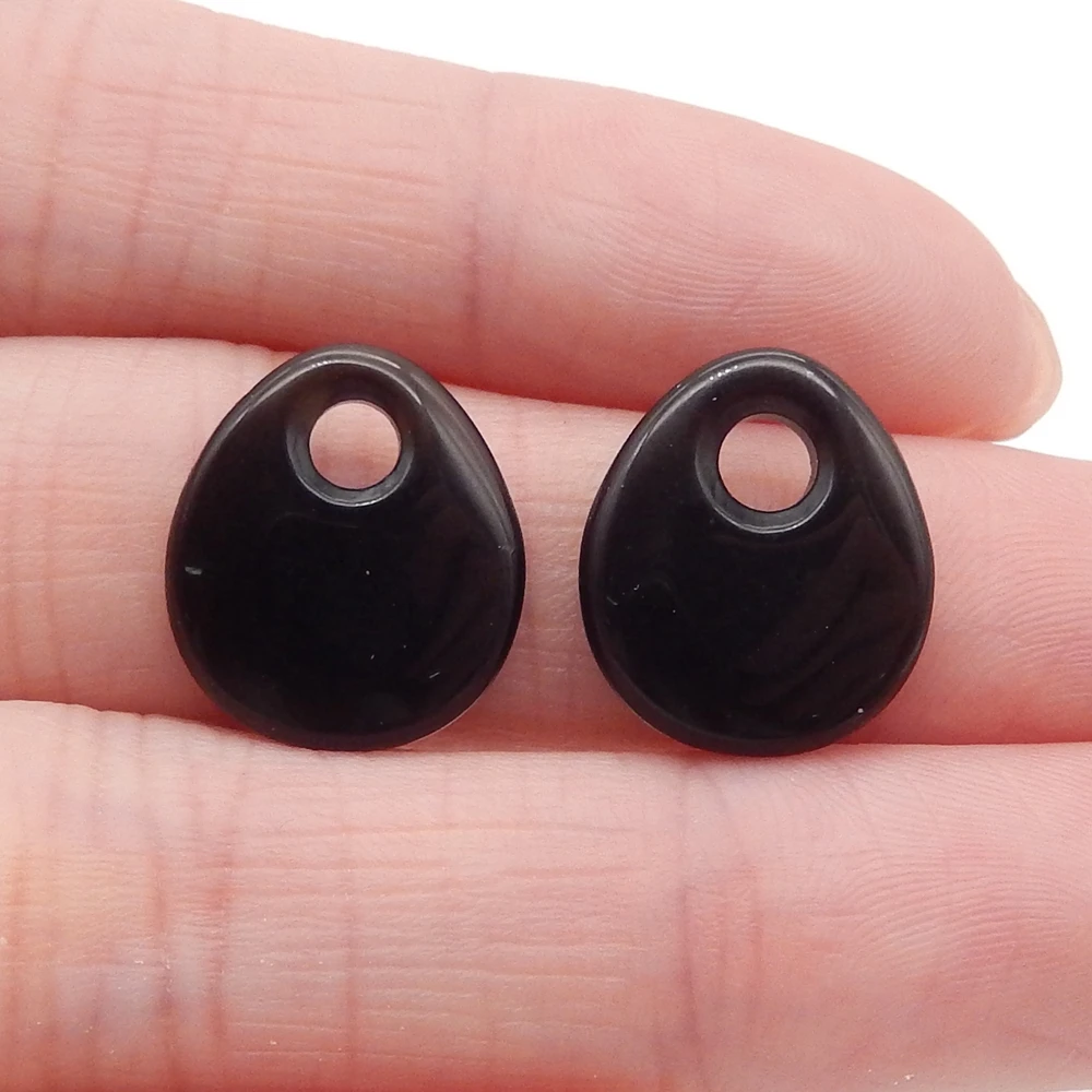 Natural Semiprecious Stone Obsidian Round shape beads For Jewelry Making DIY Charms Bracelets Earrings Pendant 15x3mm,2.g 1pcs nature stone making jewelry of god has charms gem of inner mongolia gobi alxa eye stone boutique all selected god s work