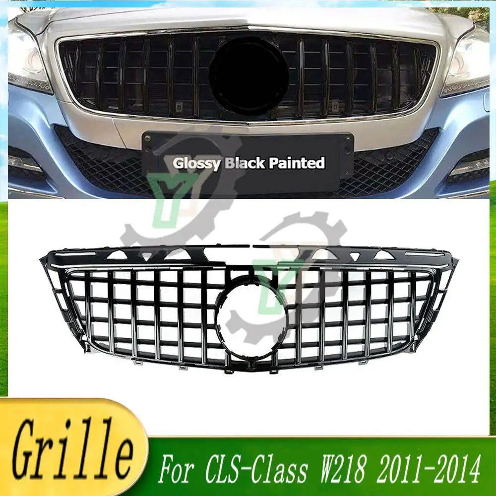 

Car Styling Front Bumper Grille Racing Grill For Mercedes Benz CLS-Class W218 CLS260 CLS300 CLS320 CLS350 CLS400 2011-2014