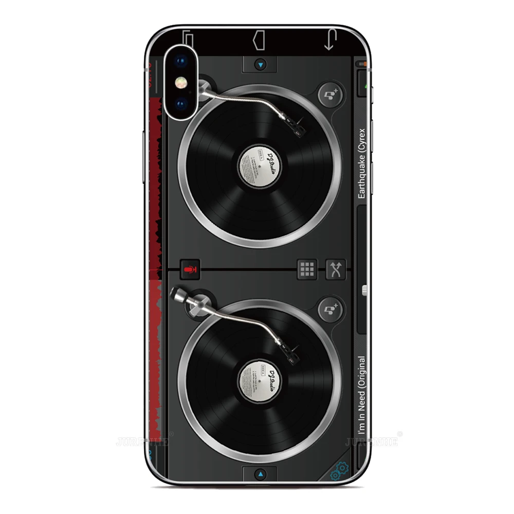 Music DJ Design Phone Case - Vibrant & Durable Back Cover