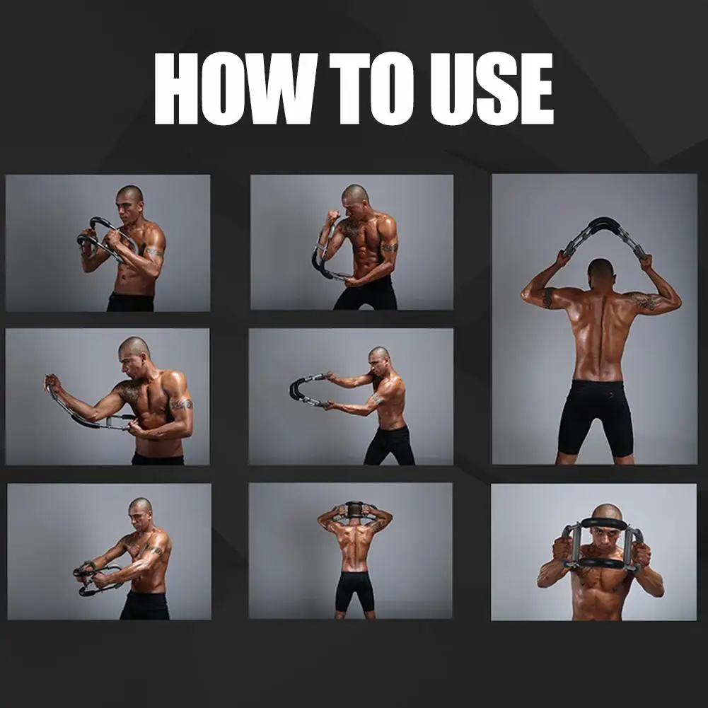 NEW Chest Workout Equipment Arm Trainer Adjustable Resistance Twisters Arm Exerciser Chest Expander Exerciser for Men