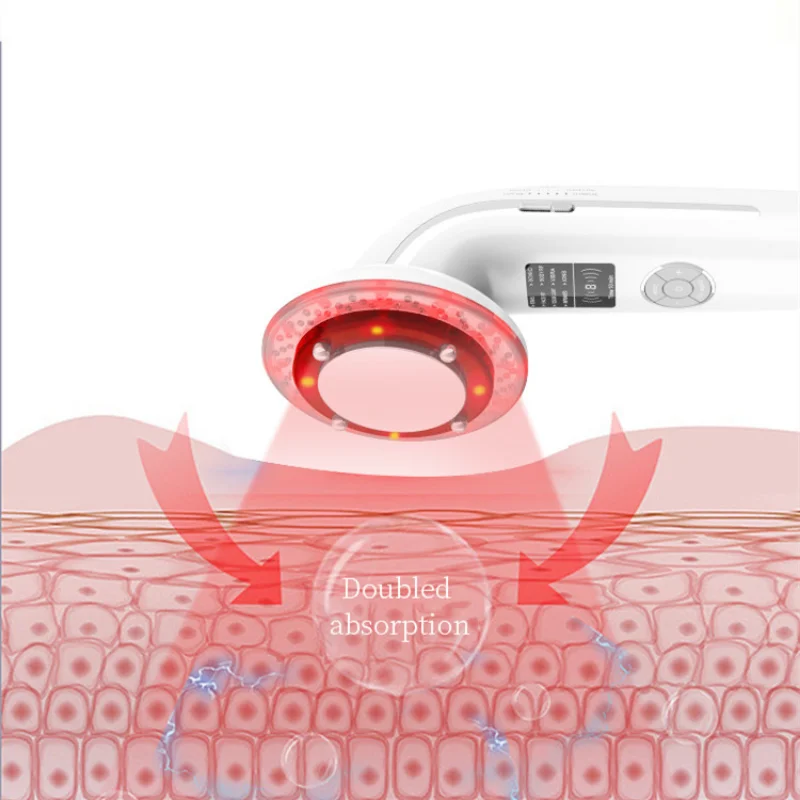 8 In 1  RF LED 치료 이온 바디 및 얼굴 사용 슬리밍 미화 기계, 가정용 미용 기기 건강 피부 탄력