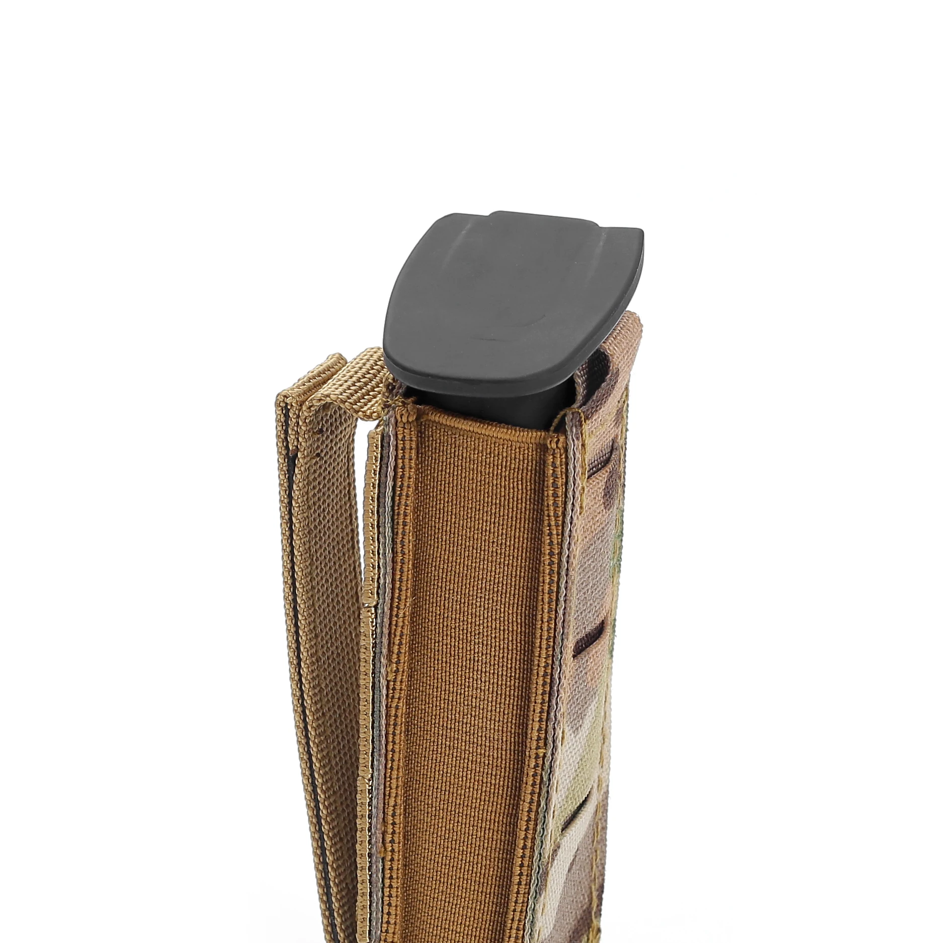 Laser Cut Molle 9mm Magazine Pouch for 17 M9 Single Mag Bag Flashlight Pouch Knife Holster Hunting Gear