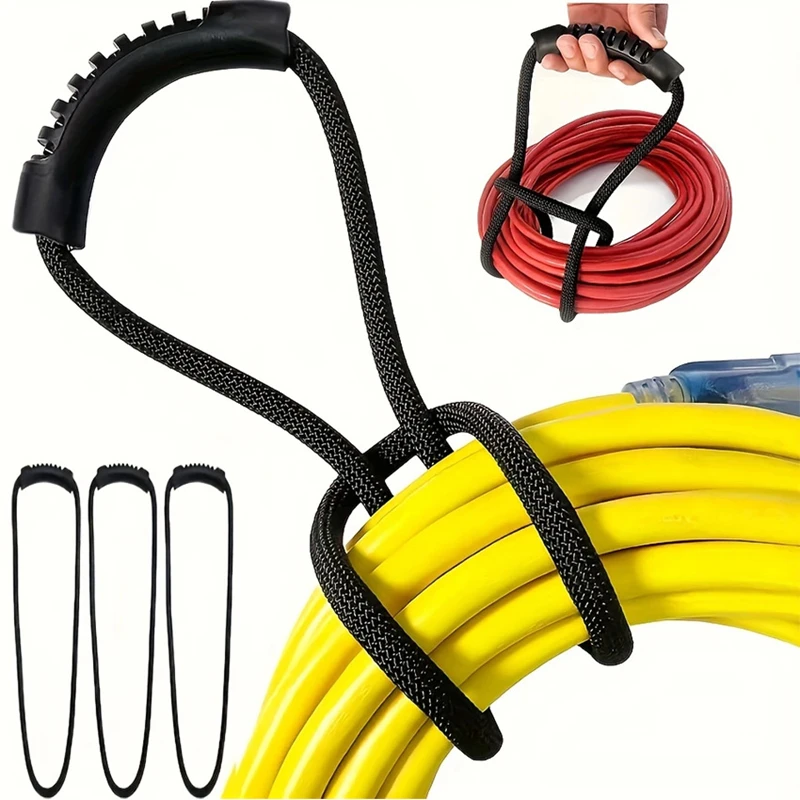 Multi-Purpose Adjustable Storage Strap with Handle - Ideal Organizer for Home, Garage, and Outdoor Accessories