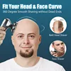 5 in1 Head Shavers for Men 7D, Cordless Bald Head Shaver Wet&Dry Waterproof Electric Razor for Men with LED Display Grooming Kit 2