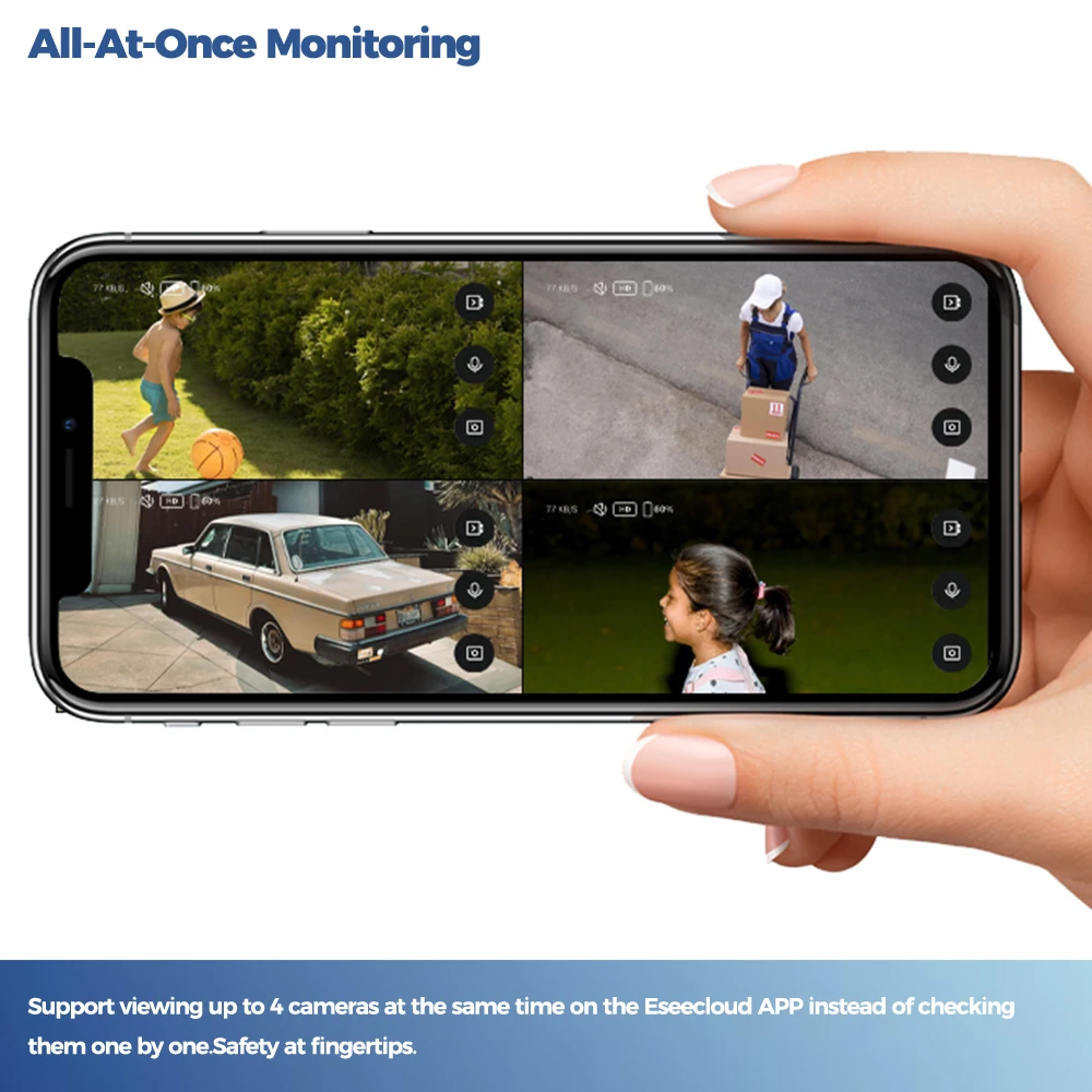 Prednji pogled kamere