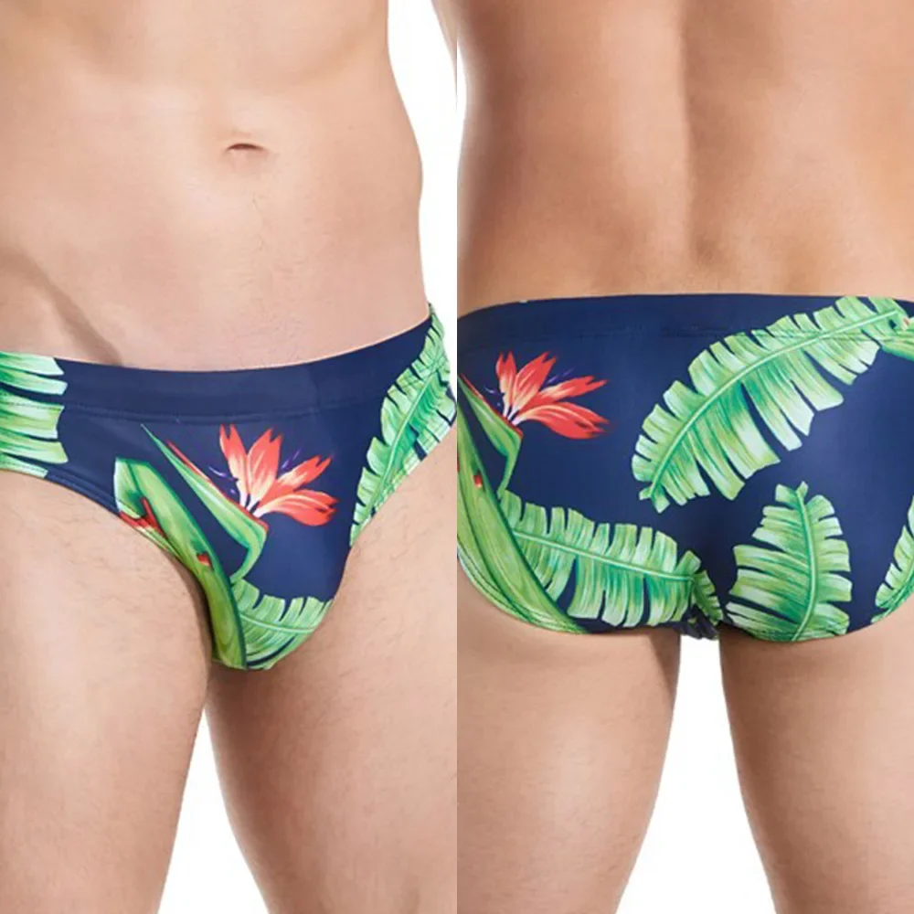 Boxers Men Swimming Trunks Men's Briefs Low-Waist Shorts Cups Anti-Embarrassing Beach Shorts Underwear Boxershorts Panties Brief