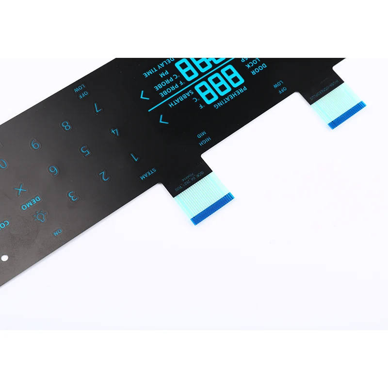Direct Sale Silkscreen Printing Metal Membrane Keypads