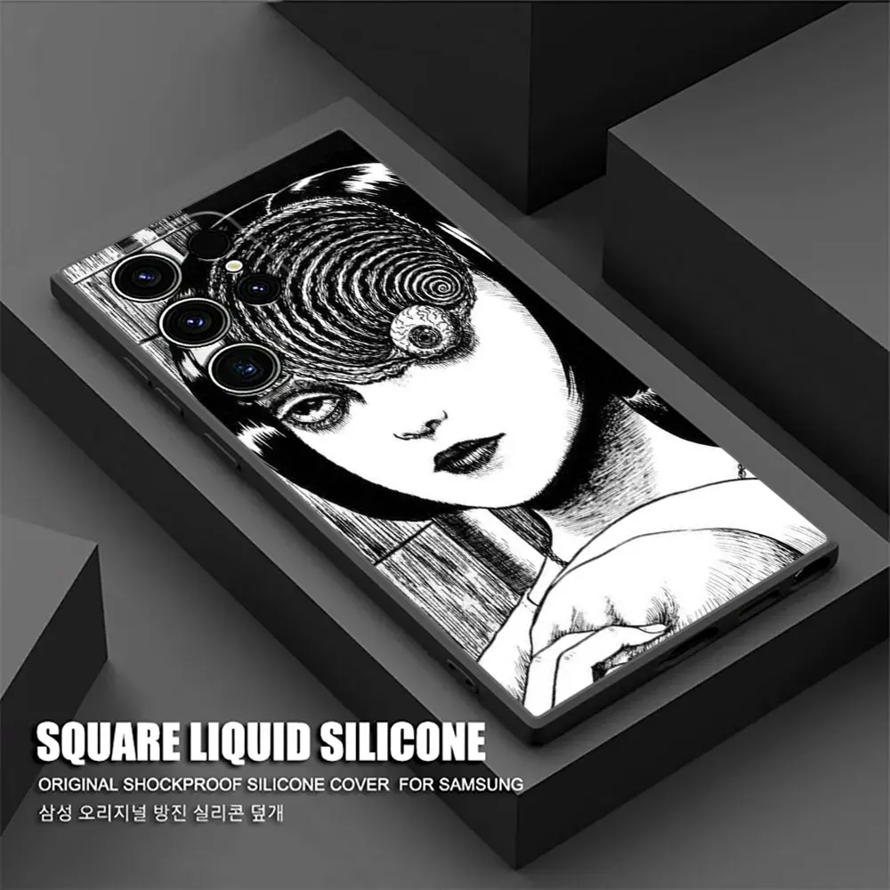 Horror Comic T-Tomies Junji Ito Manga Phone Case