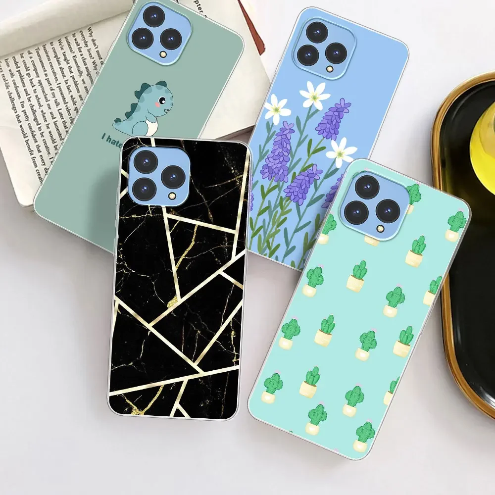 Shockproof Clear Silicone Soft TPU Back Cover - Protective Fashion Bumper Coque