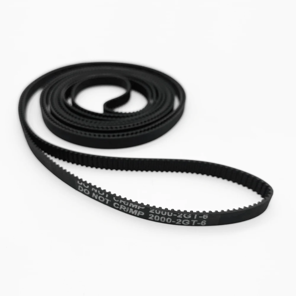 GT2 폐쇄 루프 타이밍 벨트 고무 2GT 타이밍 벨트, W = 6mm 길이 1600-3600mm, 3D 프린터 액세서리
