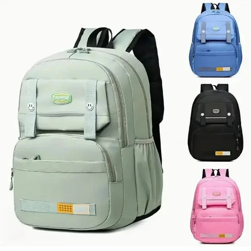 

School Bags 2024 New High Capacity Girls' Schoolbag Middle School Students' Decompression Backpack Waterproof High Capacity