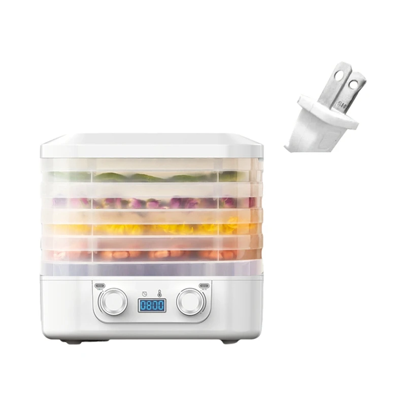 Food Freeze Dryer Machine 360&deg; Airflow Dryer Machine For Candy Snacks With Adjustable Timer And Temperature Control