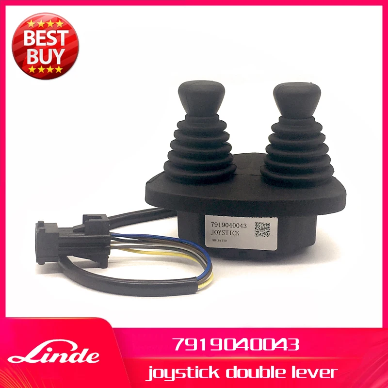 Linde forklift part 7919040043 joystick double lever used on 335 336 electric truck E16 E20 E25 E30