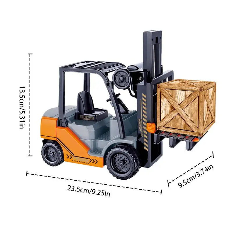 Children Engineering Car Toy Multifunctional Forklift Toy Forklift Frenzy  Game For Children's Day Gifts