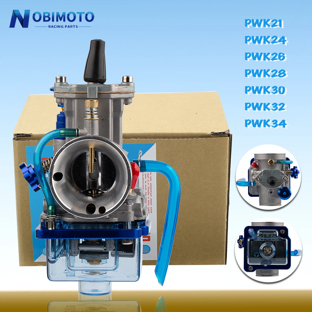 Moto 24 26 28 30 32 34Mm Carburatore Universale Per Keihin Maikuni Pwk Carburatore Scooter Atv Con Power Jet Dirt Bike