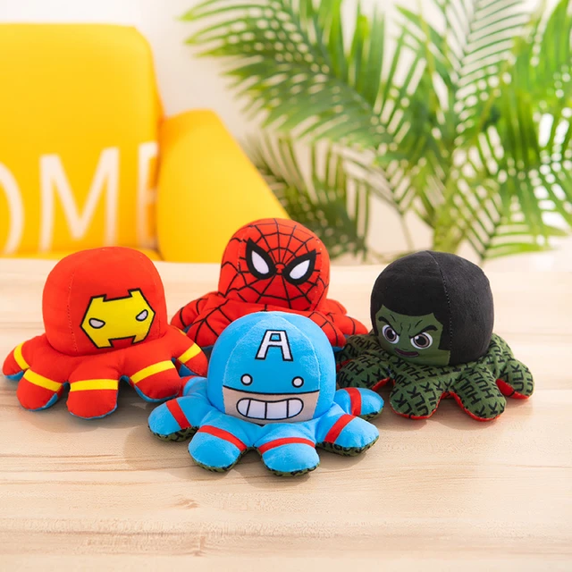 Disney-muñeco de peluche de Marvel y Spiderman para niño, muñeco de peluche  suave de dibujos animados, almohada grande de tela, regalo de Navidad, 30cm  - AliExpress